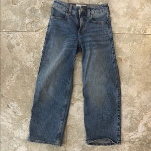 Abercrombie Kids high rise wide leg jeans